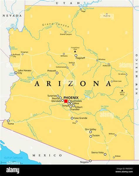 phoenix in us map|Phoenix Arizona Map .
